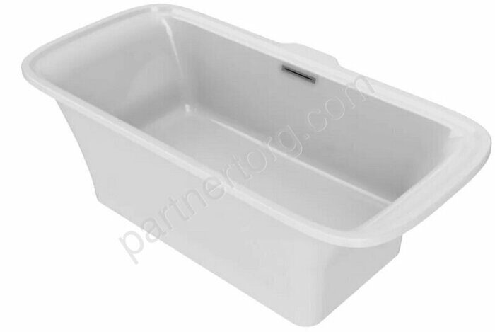 Elite ванна отдельно стоящая 180х85см из Flight, слив-перелив в комплекте E6D034-00