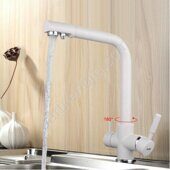 Frap F4352-8 смеситель для кухни белый