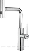 HB73824 Haiba Смеситель для кухни, выдвижной излив, нержавеющая сталь, хром