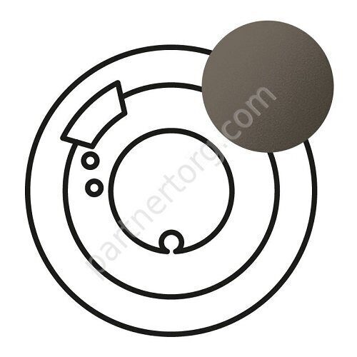 Legrand Celiane лицевая панель для термостата комнатного, цвет графит