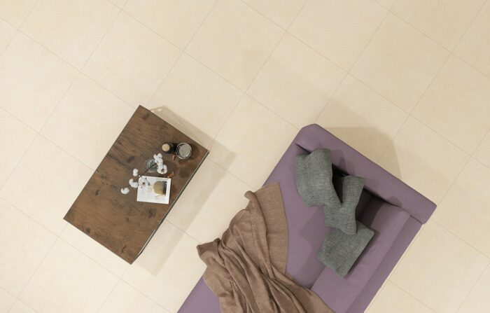 Дуэт светло-бежевый керамогранит матовый 60х60см Global Tile