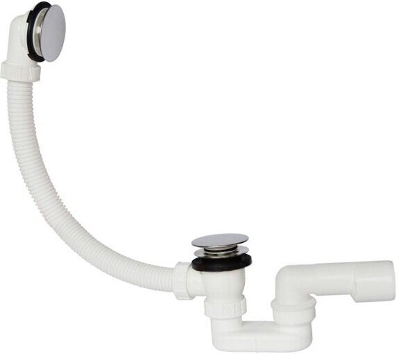 Слив-перелив для ванны клик-клак Plastbrno EVK0150