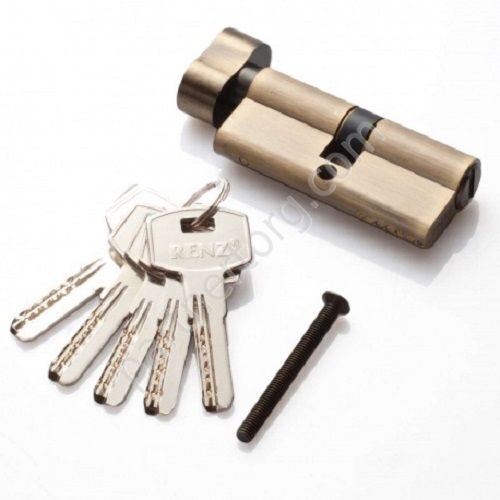 Цилиндр RENZ 70 мм ключ-заертка, стандарт