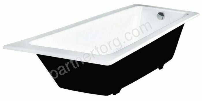 Wotte Line Plus ванна чугунная 180x80см