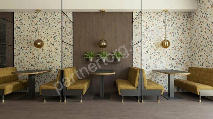 Arti Multicolor AT02 мультиколор неполированный керамогранит 60х60см Estima