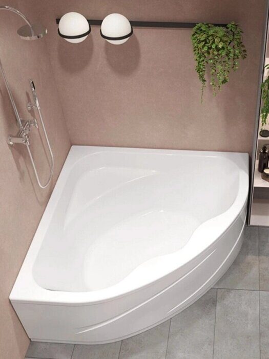 Мелвилл 140х140см акриловая ванна Santek