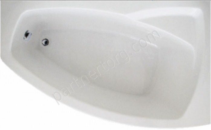 Ассоль ванна акриловая асимметричная 160х100 см 1 Марка правая
