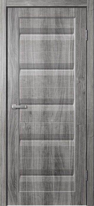 S02 ПГ Skin Doors FlyDoors дверь межкомнатная дуб стоунвуд