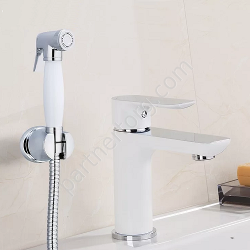 Noar Gappo G1048-1 смеситель для раковины белый хром