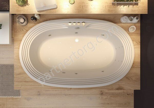 Mishel акриловая ванна Aquanet 190х115см