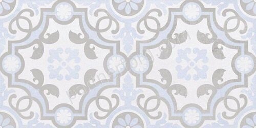 Depo голубая матовая керамическая плитка 50х25см Laparet 34017