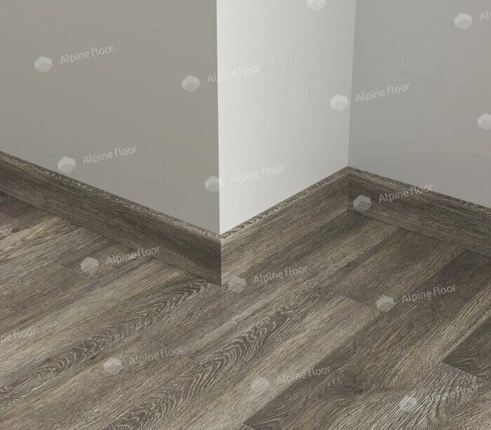 SK 13-8 Венге Грей Parquet Light плинтус напольный Alpine Floor