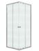 Niagara Eco NG-1008-14QMT душевое ограждение раздвижное 80х80см, стекло матовое, профиль хром