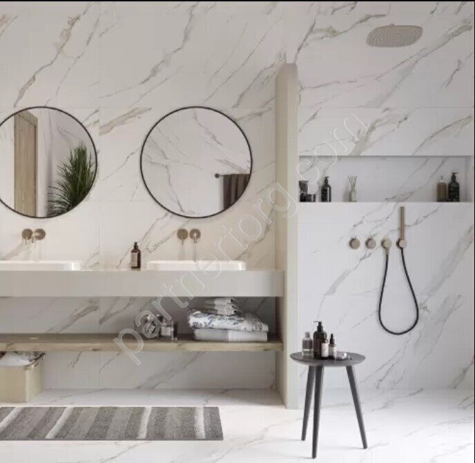 Butik Белый матовый керамогранит Kerranova 120x60см К-2020/MR