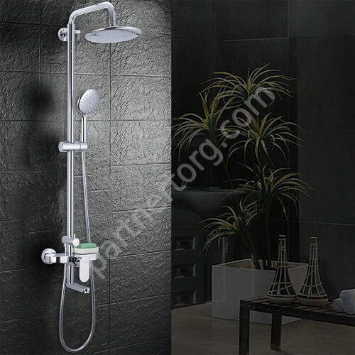 Furai Gappo G2419 душевая стойка с верхним душем хром