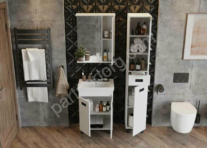 Балтика Black 32.11 белый пенал универсальный Onika