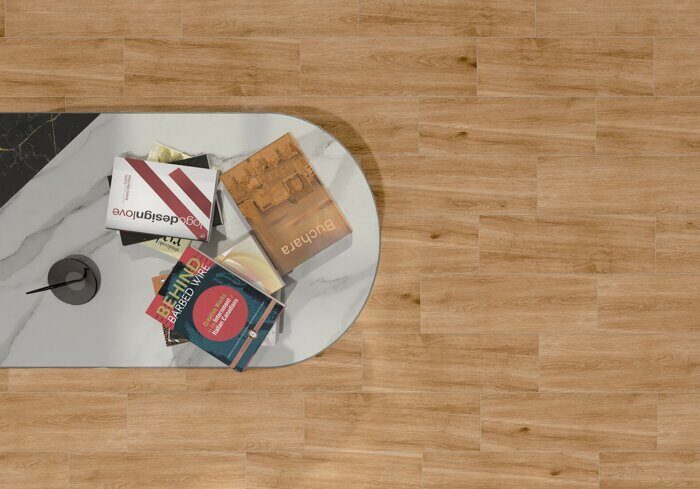 Бухара коричневый матовый карвинг керамогранит 20x60см Global Tile