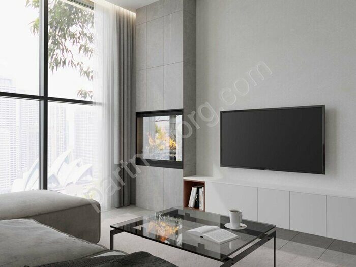 Melody Grey MO03 серый неполированный керамогранит 30х60см Estima