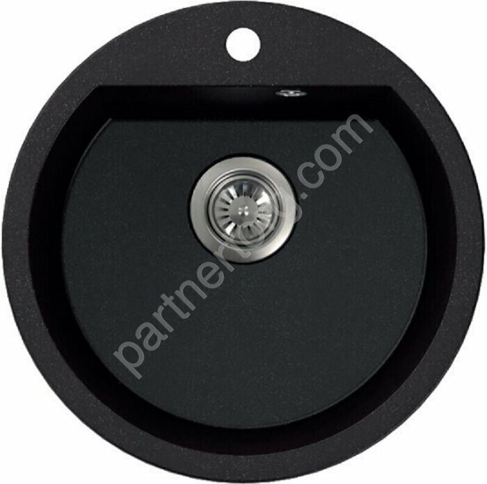 Fostogran FGD 51 G,  510 кварцевая кухонная мойка, цвет искристый черный