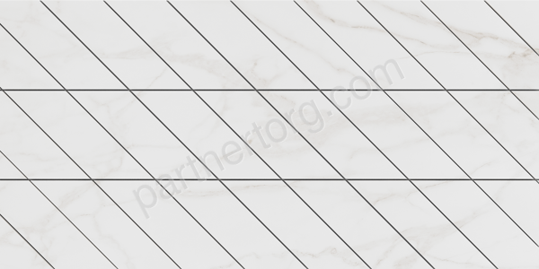 Supreme Corner Gold SM02 золото неполированный керамогранит 30х60см Estima Фальшмозаика правый