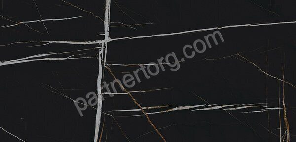 Charme Deluxe Sahara Noir патинированный керамогранит чёрный Italon 60х120см