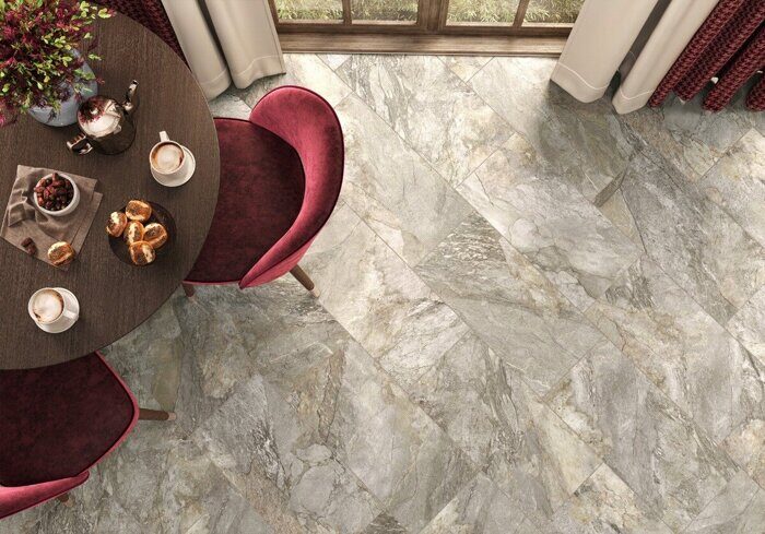 Slate Brown Delacora керамогранит коричневый матовый 30х60см