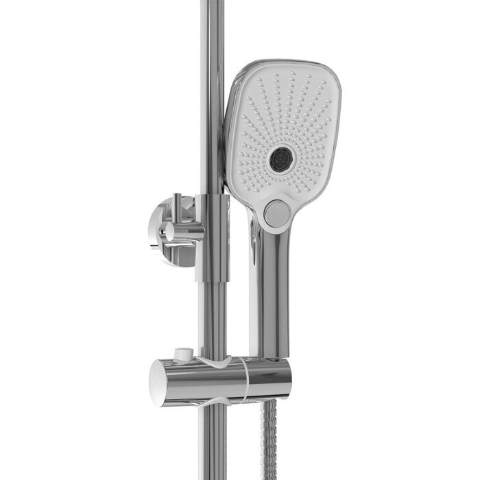 Grossman Pragma 500.K35.03.100 Душевая стойка со смесителем, хром глянцевый