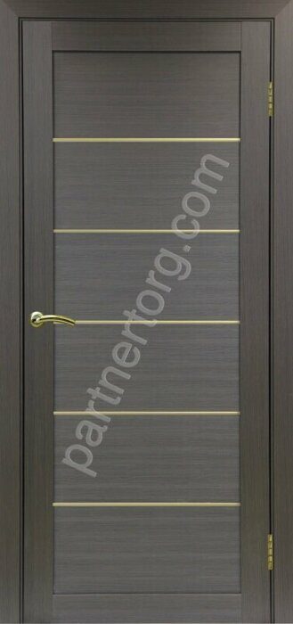 Турин 501.1AПП Молдинг SG межкомнатная дверь Венге глухое полотно