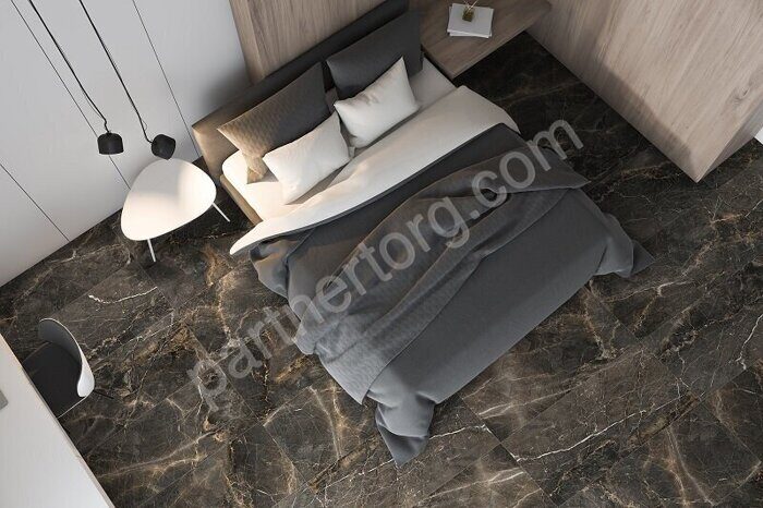 Maximus Черный керамогранит матовый Global Tile 80х40см