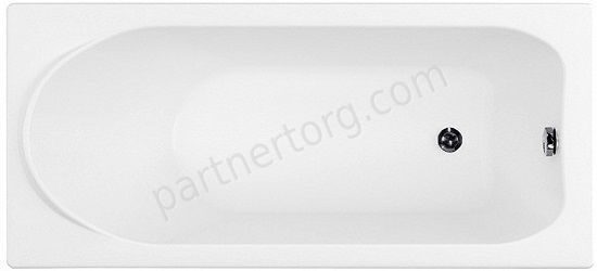 Nord акриловая ванна Aquanet 140х70см