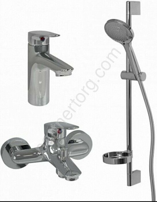 Elite Jacob Delafon комплект смесителей для ванны 3 предмета E32911RU-CP