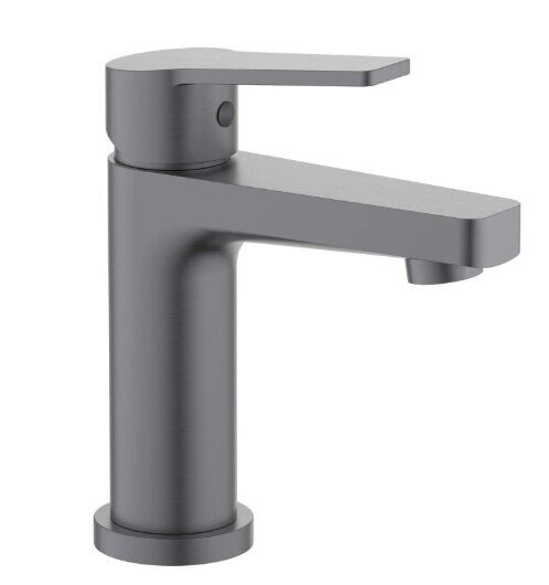 Лугано 106 AQ1710BGM смеситель для раковины, оружейная сталь