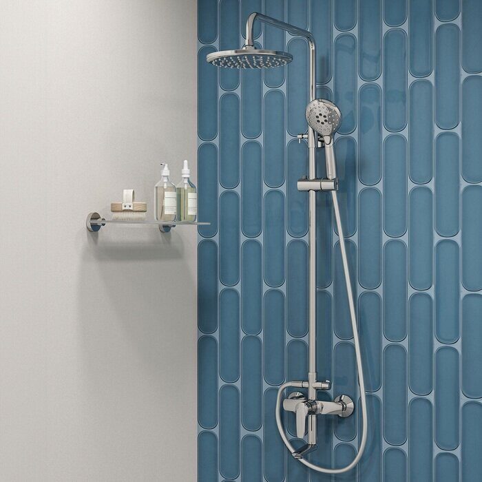 Ray Iddis душевая система с тропическим душем хром RAYSB3Fi06