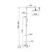 Raglo R03.24 Душевая система, хром