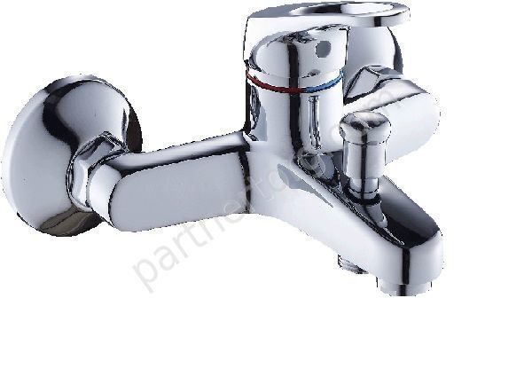 Base смеситель для ванной с литым изливом Gross Aqua 2237258С