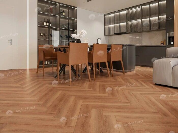 Дуб Капелла SPC замковая кварцвиниловая плитка Alpine Floor ECO 13-31