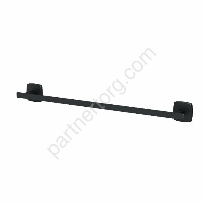 0A90346422 Вешалка для полотенец, 50 см, черная Gem
