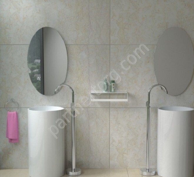 NSF-4586M раковина напольная искусственный камень, ширина 45 см