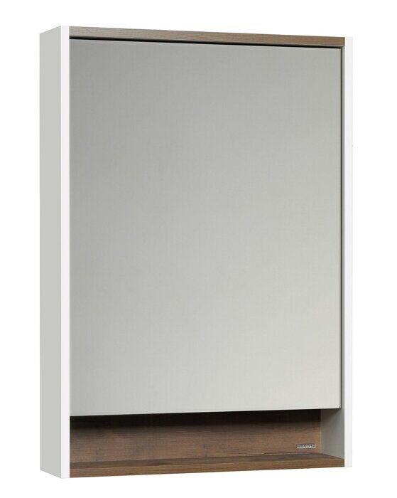 Капри 60 см шкаф-зеркало таксония темная для ванной комнаты Aquaton