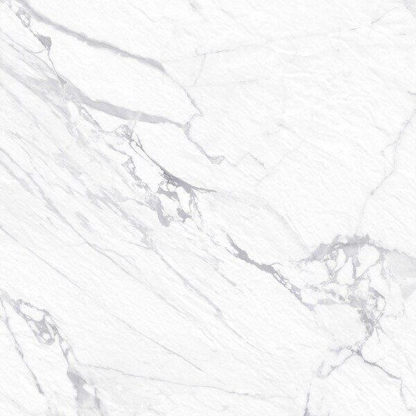 Pegas Silver New Trend керамогранит белый матовый sugar-эффект 60х60см