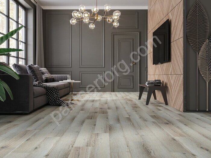 Дуб Капри Арт Тайл Фит клеевая кварцвиниловая плитка 2мм