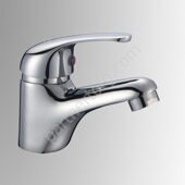 П 10 Смеситель для умывальника с литым изливом, одноручный Славен