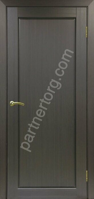 Сицилия 701.1 ОФ 20мм межкомнатная дверь Венге FL глухое полотно