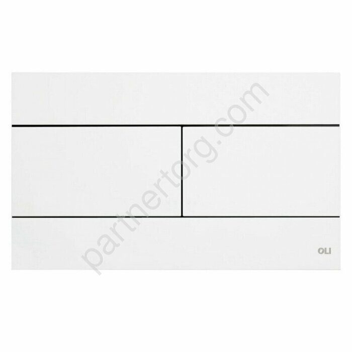 Кнопка для инсталляции SLIM OLI белая