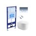 Set Aquatek Альтаир комплект рама INS-0000012, крепление KKI-0000002, унитаз AQ1980-00 и клавиша смыва KDI-0000018