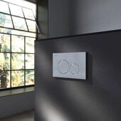 Клавиша для инсталляции пневматическая, пластик, хром I049051 Pro L AM.PM Распродажа