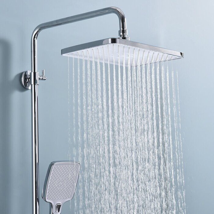 Raglo R60.24 Душевая система с полочкой, хром