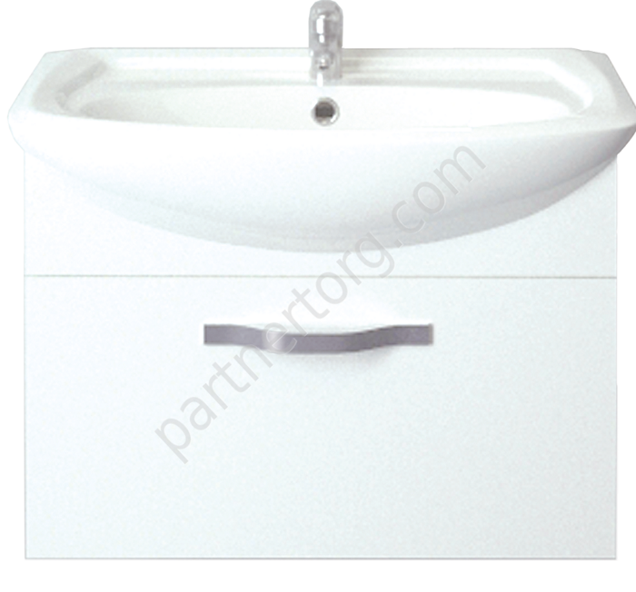 Вита 65П тумба 1я подвесная белая