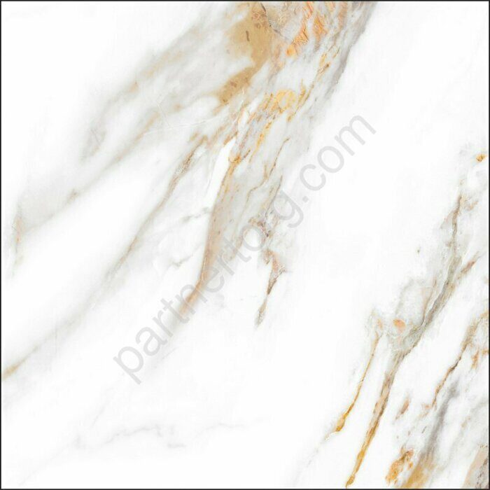 Calacatta Royal белый керамогранит матовый 60х60см Global Tile