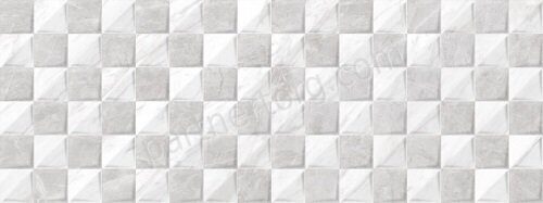 New Art Stone Juliano керамогранит матовый серо-белый клетка 30х80 см